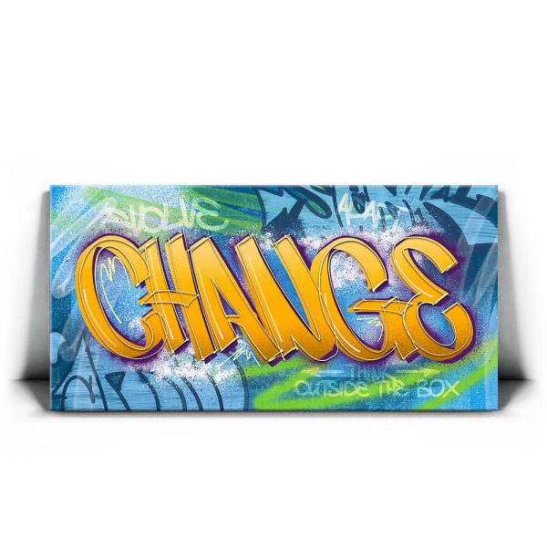 Change - Graffiti Canvas - Image 2