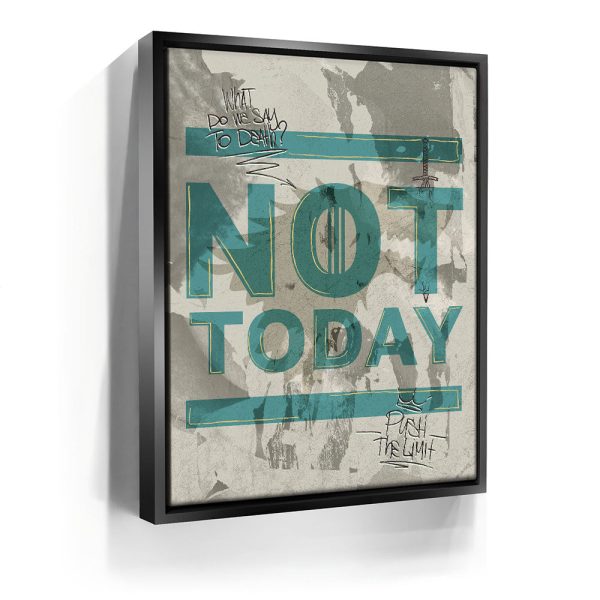 Not Today - Sketch I Canvas - Image 3