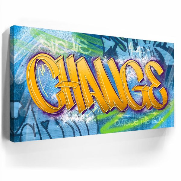 Change - Graffiti Canvas - Image 4
