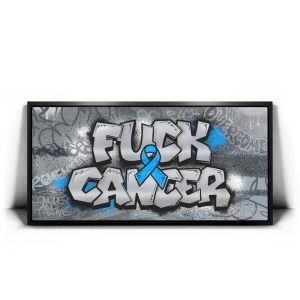 F*CK Cancer - Graffiti I Canvas