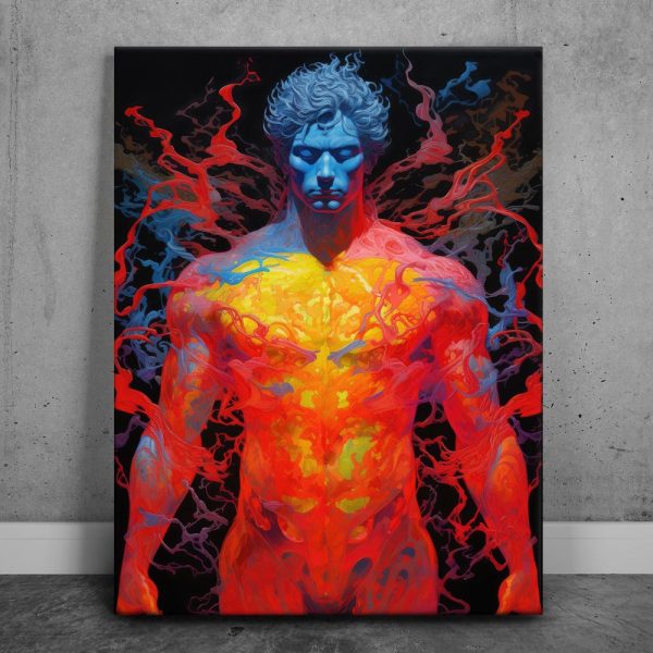 The Birth of a God Canvas