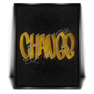 Change - Calligraphy Canvas