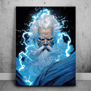Zeus Wrath Canvas