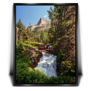 Summer Paradise In Glacier National Park Canvas