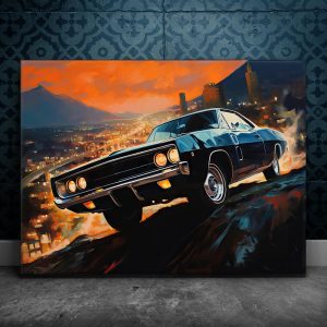 68 Charger Canvas