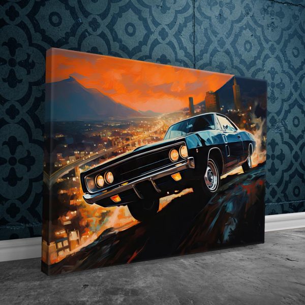 68 Charger Canvas - Image 2