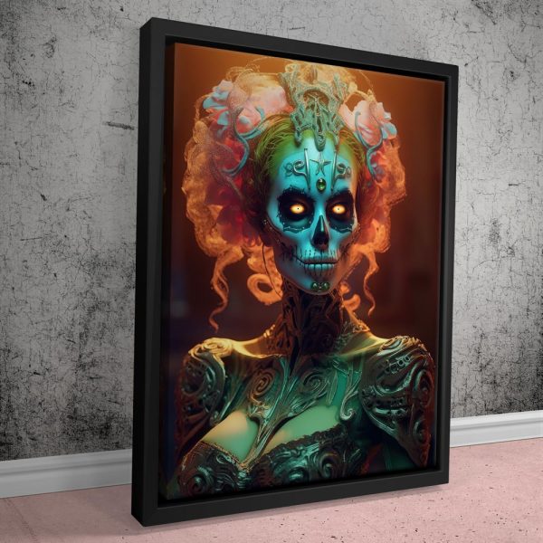 Dia De Los Muertos - Gold Canvas - Image 3