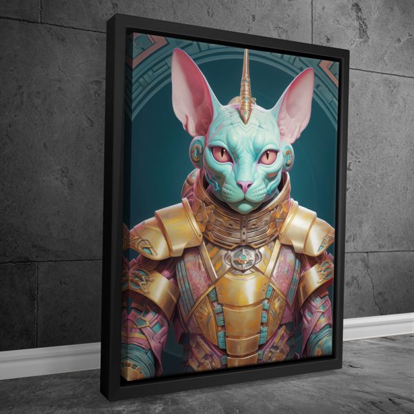 Cat Warrior Canvas - Image 3